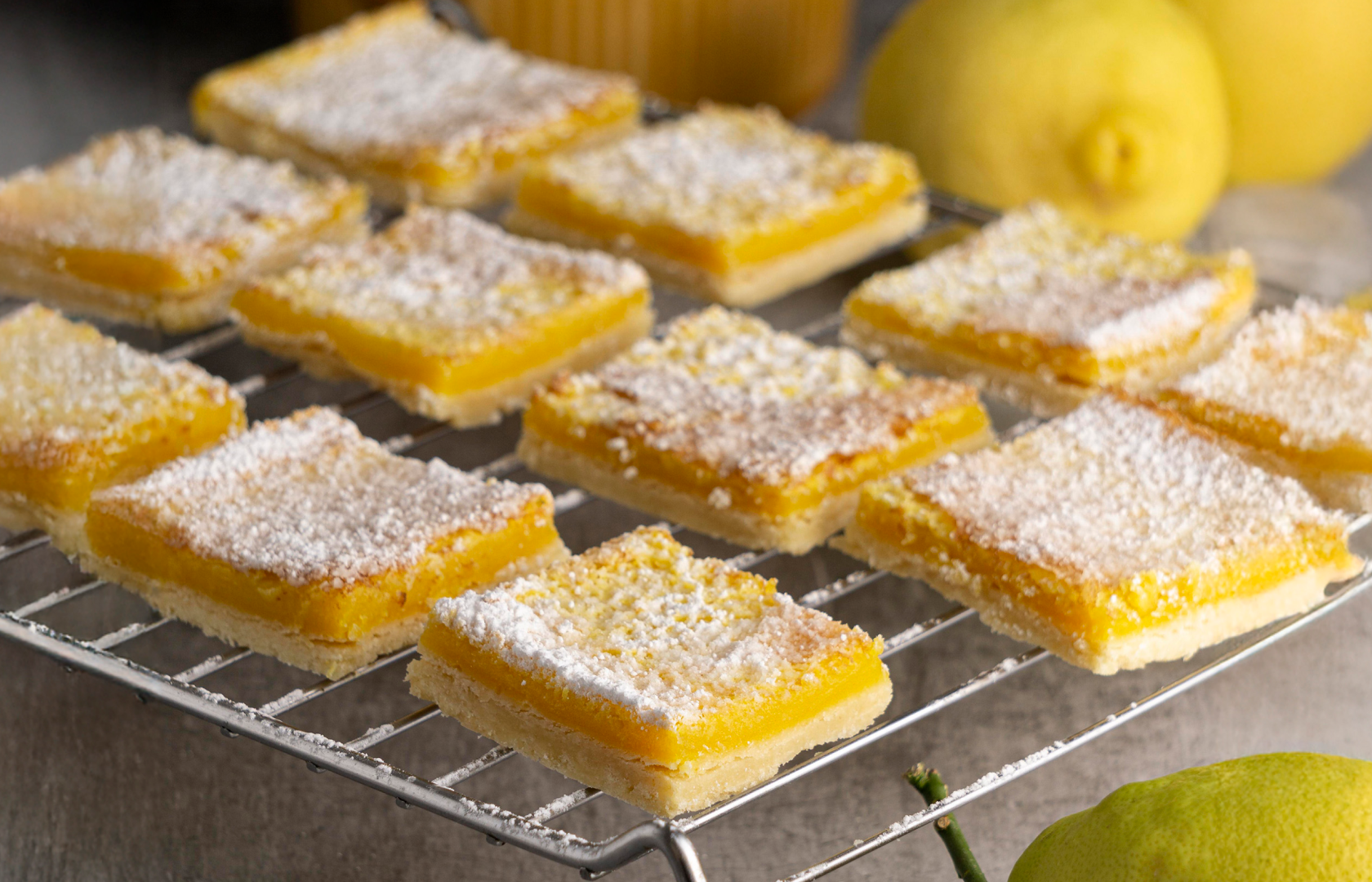 Oatmeal Coconut Lemon Bars – Steve & Andy’s Organics Inc.