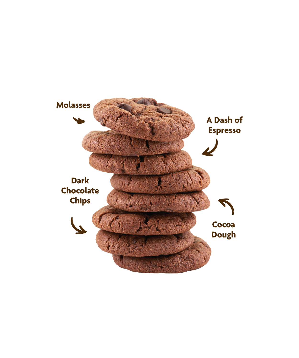 Steve & Andy's Organic and Gluten Free Double Dark Chocolate Chip Cookies