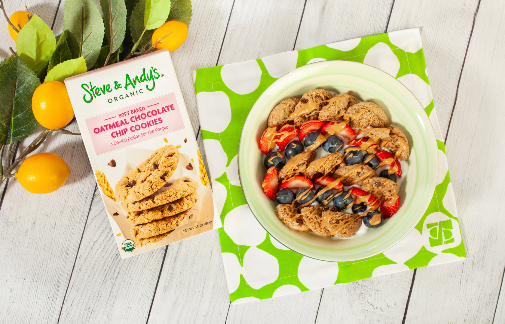 Oatmeal Chocolate Chip Breakfast Bowl