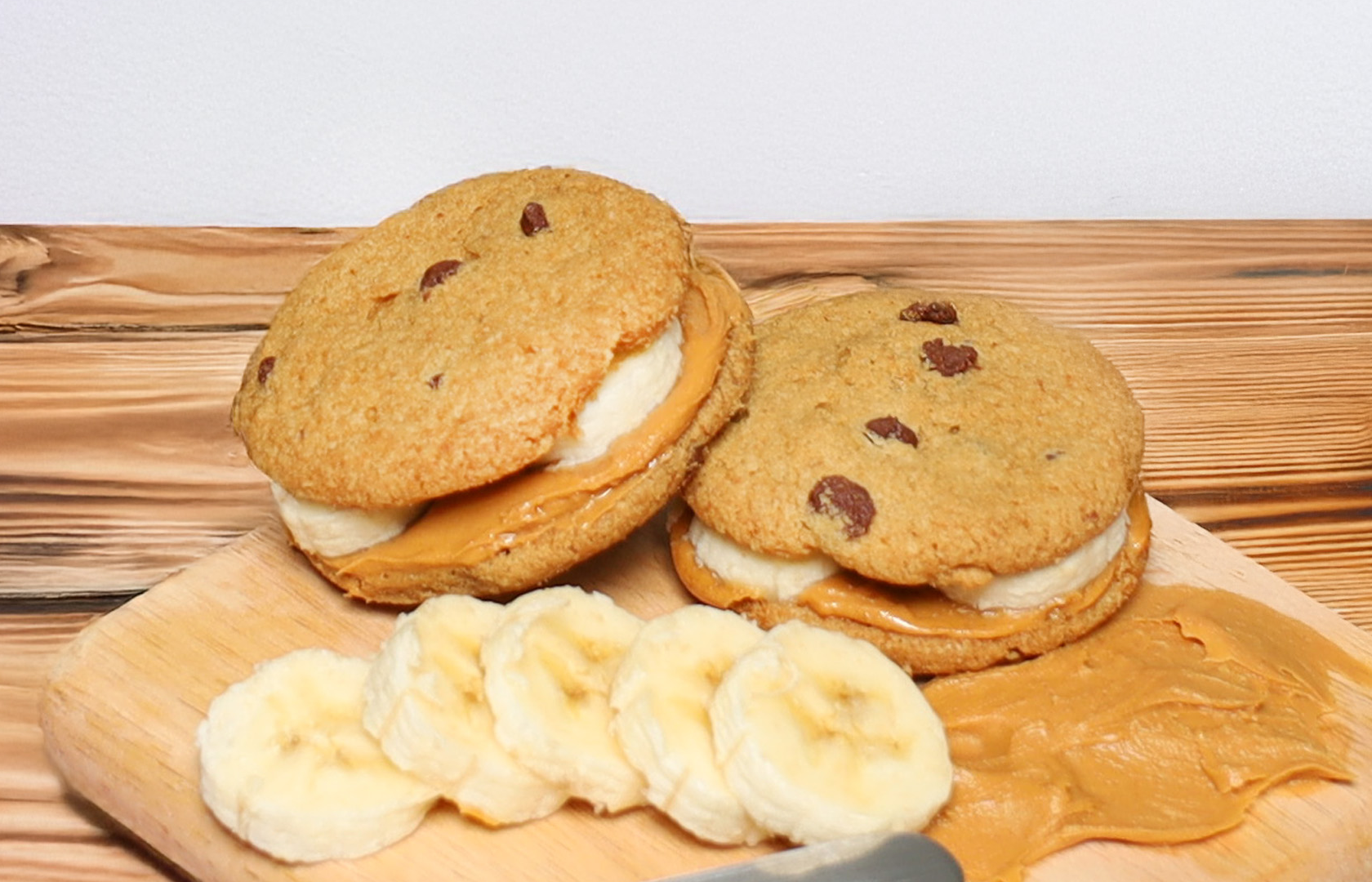 Peanut Butter & Banana Sandwiches