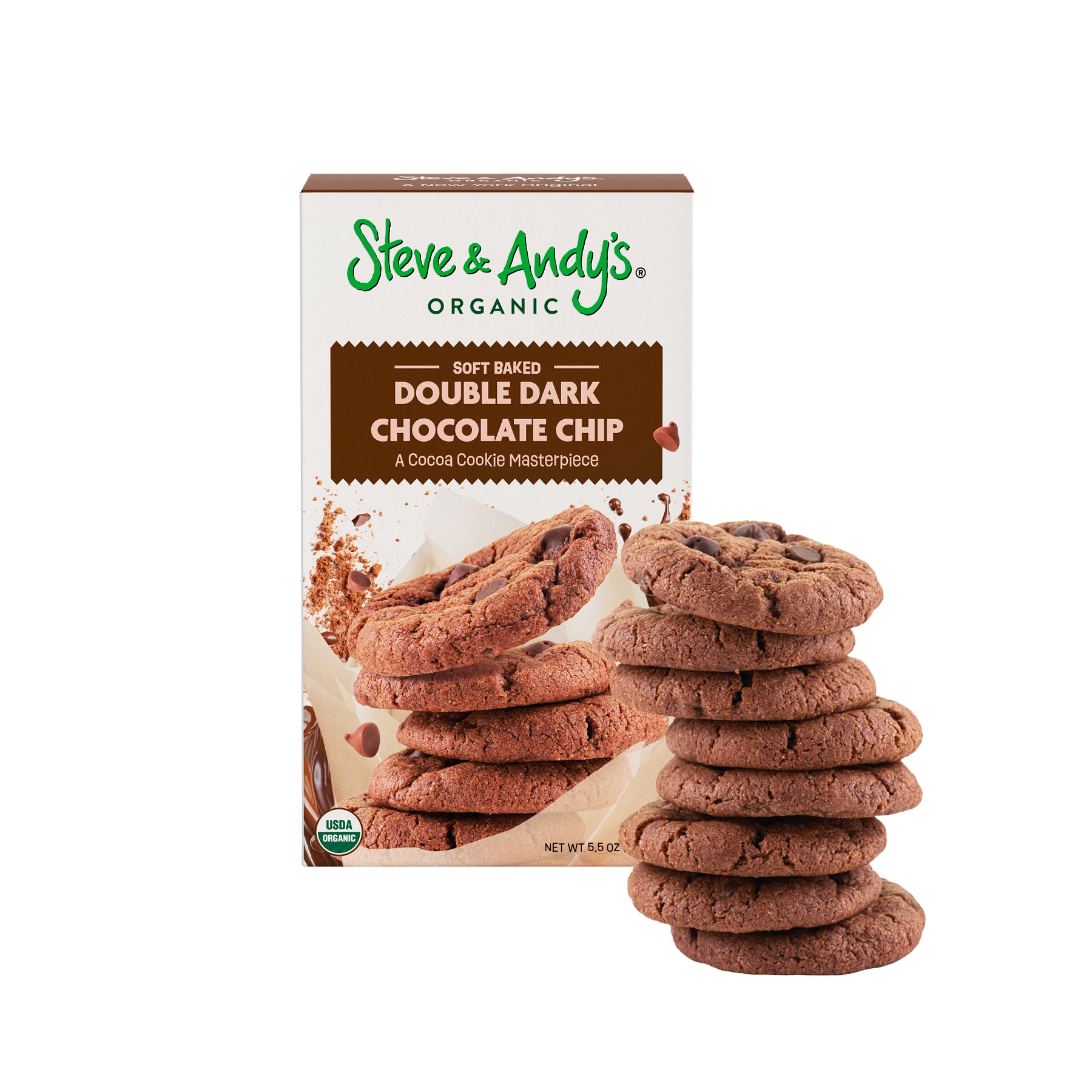 Gluten free double dark chocolate chip cookies