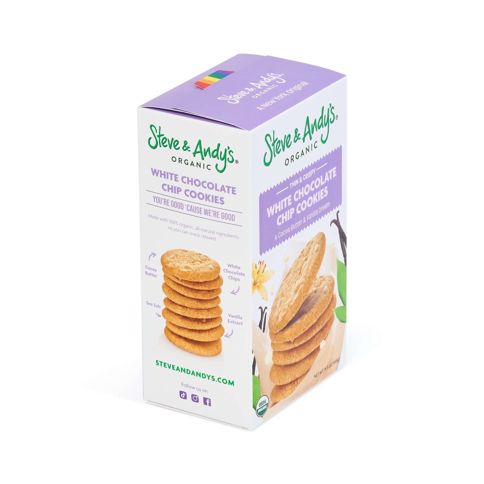 Steve & Andy's Organic and gluten-free White Chocolate Chip Cookies