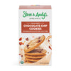 A box of Organic Chocolate Chip Cookies from Steve & Andy's 