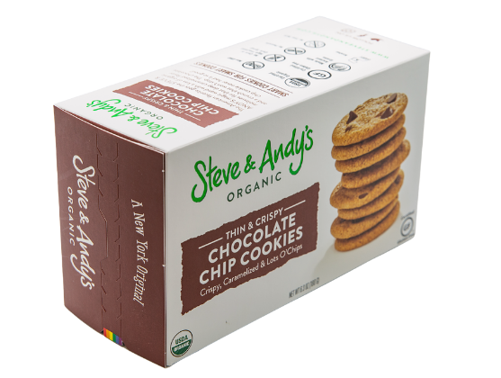 Crispy Choclate Chip Cookies Online | Steve & Andy's