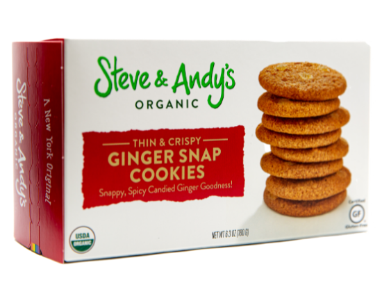 Shop for Original Ginger Snap Cookies Online | Steve & Andy's