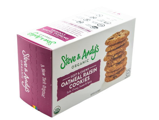 Soft Oatmeal Raisin Cookies Online |Steve & Andy's