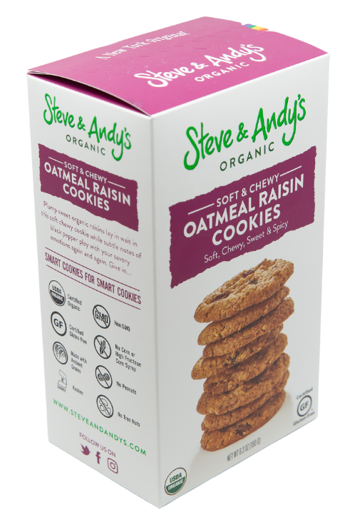 Buy Otmeal Raisin Cookies Online at Best Price | Steve & Andy's