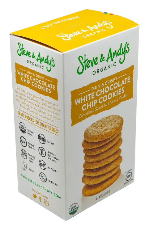 Buy White Choclate Chip Cookies Online at Best Price | Steve & Andy's