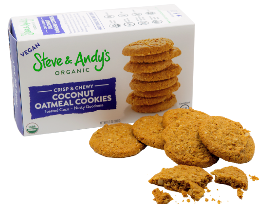 Chewy Coconut Oatmeal Cookies Online | Steve & Andy's